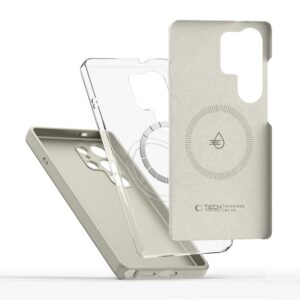 Tech-Protect Silicone MagSafe Samsung Galaxy S26 Ultra Cosmic Latte - Image 7