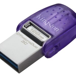 MEMORY DRIVE FLASH USB3.2/128GB DTDUO3CG3/128GB KINGSTON