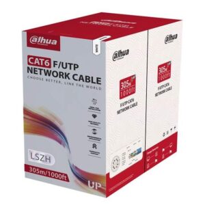 CABLE CAT6 UTP 305M WHITE/PFM923I-6FN-CD-WHITE DAHUA