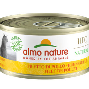 Almo Nature HFC Chicken filet  vištienos filės konservai katėms, 70 g