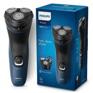 Philips S1151/00 skustuvas vyrams Rotorinis skustuvas Apkarpymo mašinėlė Juoda, Mėlyna