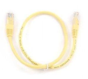 PATCH CABLE CAT5E UTP 0.5M/PP12-0.5M/Y GEMBIRD