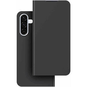 FWA366AEABW Mobeen Flip Cover with Card Holder for Samsung Galaxy A36, Black