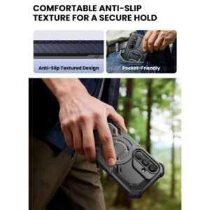 SupCase IBLSN ArmorBox Mag MagSafe Samsung Galaxy S26 juodos spalvos - Image 8