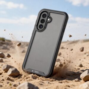 Tech-Protect Defense MagSafe Samsung Galaxy A57 5G Matte juodos spalvos - Image 8