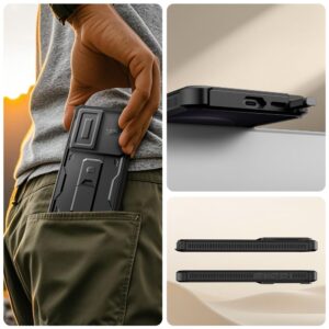 Tech-Protect Kevlar Cam+ 2-Set Samsung Galaxy S26 Ultra juodos spalvos - Image 8