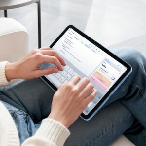 Apsauginis stiklas ESR Paper Feel 2-pack Apple iPad 10.9” 10 / 2022 / 11” 11 2025 skaidrus - Image 8