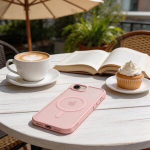 Tech-Protect BASICMAG MagSafe Apple iPhone 16E / 17E MATINIS ŠVELNIAI ROŽINIS - Image 8