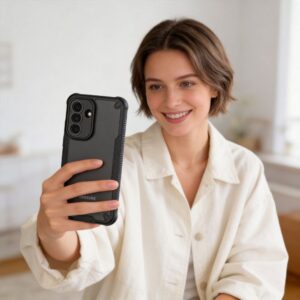 Tech-Protect RUGGED SHIELD Samsung Galaxy A37 5G MATINIS juodos spalvos - Image 8