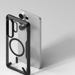 Ringke Fusion X dėklas Magnetic MagSafe Samsung Galaxy S26 Ultra juodos spalvos - Image 8