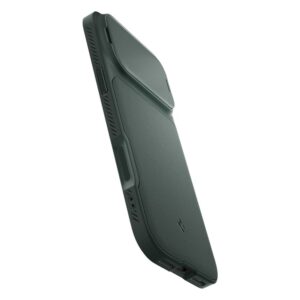 Spigen Optik Armor Mag MagSafe dėklas Apple iPhone 17 Pro Abyss žalios spalvos - Image 9