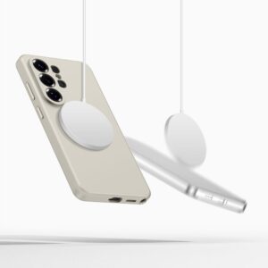 Tech-Protect Silicone MagSafe Samsung Galaxy S26 Ultra Cosmic Latte - Image 8