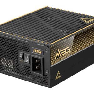 Power Supply|MSI|MEG AI1600T PCIE5|ATX 3.1|1600 Watts|Efficiency 80 PLUS TITANIUM|MEGAI1600TPCIE5