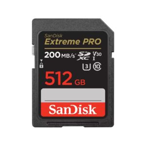 MEMORY SDXC 512GB UHS-1/SDSDXXD-512G-GN4IN SANDISK