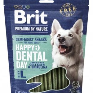 BRIT Premium Dog Snack Dental L - skanėstas šunims - 250g
