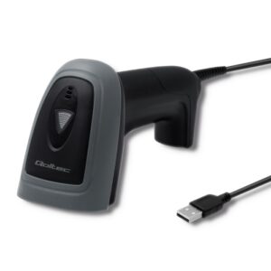 Qoltec 50863 1D ir 2D brūkšninių kodų skaitytuvas | USB - Image 2