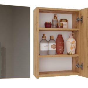 Topeshop POLA 1DL ARTISAN vonios kambario spintelė Ąžuolas