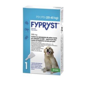 FYPRYST 268mg L (20-40kg) - lašai nuo blusų ir erkių šunims – 1x2,68ml