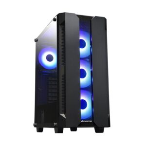 Kompiuterio korpusas|CHIEFTEC|HUNTER|MidiTower|Not included|ATX|MiniITX|Colour Black|GS-01B-OP
