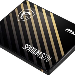 SSD|MSI|SPATIUM S270|480GB|SATA|3D NAND|Write speed 450 MBytes/sec|Read speed 500 MBytes/sec|2,5"|TBW 250 TB|MTBF 2000000 hours|S78-440E350-P83