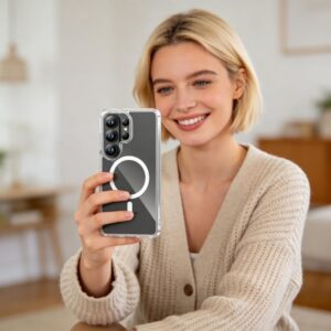 Tech-Protect FlexAir Hybrid MagSafe Samsung Galaxy S26 Ultra skaidrus - Image 9