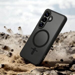 Tech-Protect MagMat MagSafe Samsung Galaxy S26+ Plus Matte juodos spalvos - Image 6