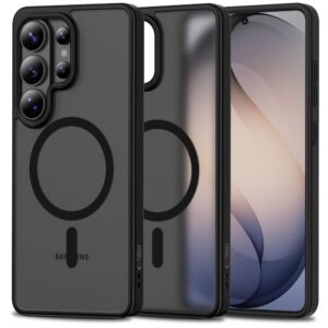 Tech-Protect MagMat MagSafe Samsung Galaxy S26 Ultra Matte juodos spalvos