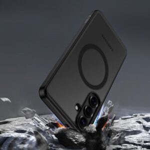 Tech-Protect MagPEAK MagSafe Samsung Galaxy S26 Matte juodos spalvos - Image 4