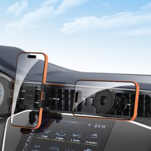 Tech-Protect N62 2in1 Universal & Magnetic MagSafe Dashbosrd & Vent car mount juodos spalvos - Image 9