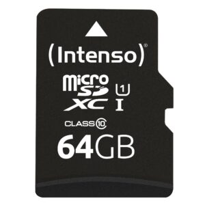 MEMORY MICRO SDXC 64GB UHS-I/W/ADAPTER 3423490 INTENSO