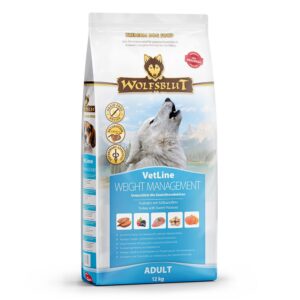 WOLFSBLUT VetLine Weight Management Turkey - sausas maistas šunims - 12kg