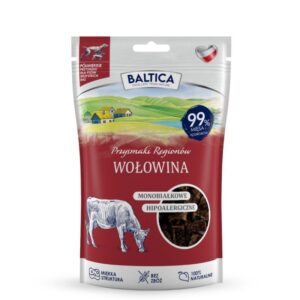 BALTICA Przysmaki regionów Monoprotein Beef - skanėstas šuniui - 80g