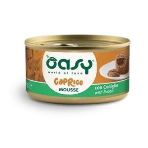 OASY Caprice Mousse Rabbit - šlapias kačių maistas - 85g