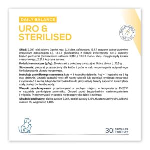 VETEXPERT Uro & Sterilised - papildai šunims ir katėms - 30 vnt. - Image 2