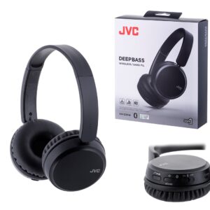 JVC HA-S36W Ausinės Bevielis Su lankeliu Skambučiai / muzika Bluetooth Juoda