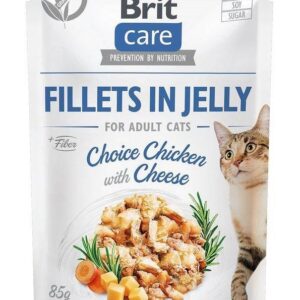 BRIT Care Fillets in Jelly Flavour Box - drėgno kačių ėdalo - 12 x 85g - Image 2
