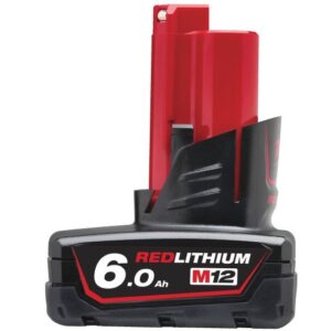 Akumuliatorius MILWAUKEE M12 B6, 6,0 Ah, 4932451395