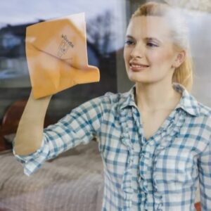 Vileda 162401 valymo šluostė Mikro pluošto Oranžinė 1 vnt - Image 2