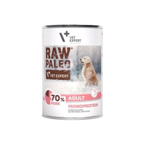 RAW PALEO Adult Monoprotein Pork - šlapias šunų maistas - 400 g - Image 2