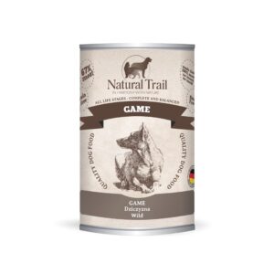 NATURAL TRAIL Žvėriena - Drėgnas šunų maistas - 400 g