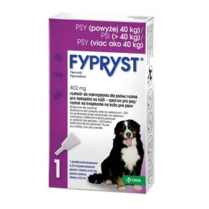 FYPRYST 402mg XL (40-60kg) - lašai nuo blusų ir erkių šunims – 1x4,02ml