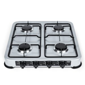 PROMIS Sidabrinė 4 degiklių dujinė viryklė - Image 2