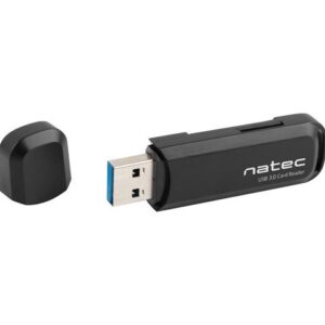 NATEC Scarab 2 kortelių skaitytuvas Juoda USB 3.0 Type-A