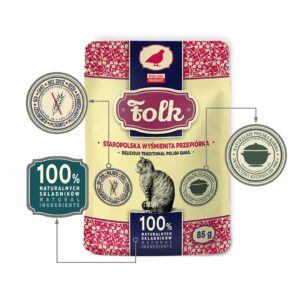 FOLK Delicious traditional polish quail - šlapias kačių maistas - 85g - Image 2