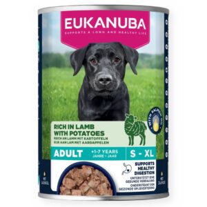 EUKANUBA Life Care Rich in lamb and potatoes - drėgnas ėdalas šunims - 400g