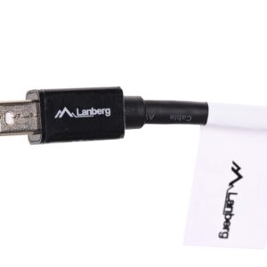 Lanberg AD-0003-BK „DisplayPort“ kabelis 0,12 m Mini DisplayPort Juoda - Image 2