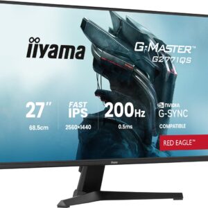 iiyama G-MASTER G2771QS-B1 kompiuterio monitorius 68,6 cm (27") 2560 x 1440 pikseliai Wide Quad HD Juoda - Image 3