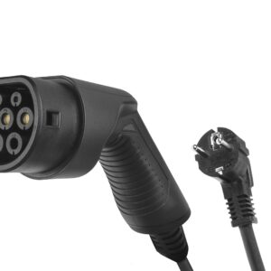 Green Cell EV16 elektromobilių įkrovimo stotelė Juoda 1 Įmontuotas ekranas LCD - Image 2