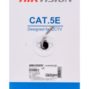 Hikvision DS-PL-5E tinklo kabelis Pilka 305 m Cat5e U/UTP (UTP)