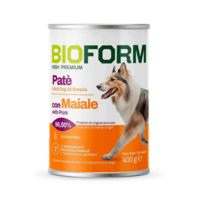 BIO FORM High Premium Dog Patè with Pork konservai šunims, 400 g